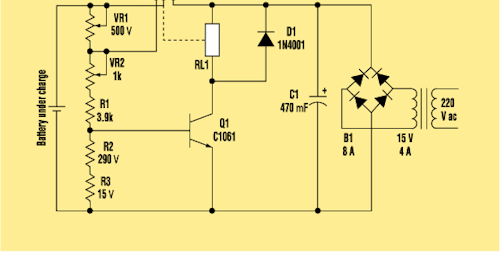 Build A Smart Battery Charger Using A Single Transistor Circuit Electronic Design