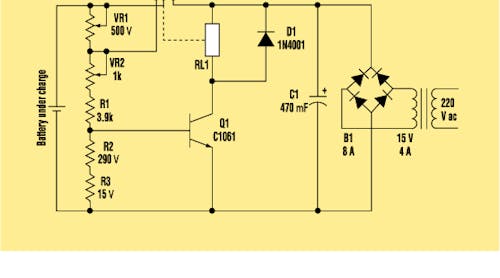 Build A Smart Battery Charger Using A Single-Transistor Circuit |  Electronic Design