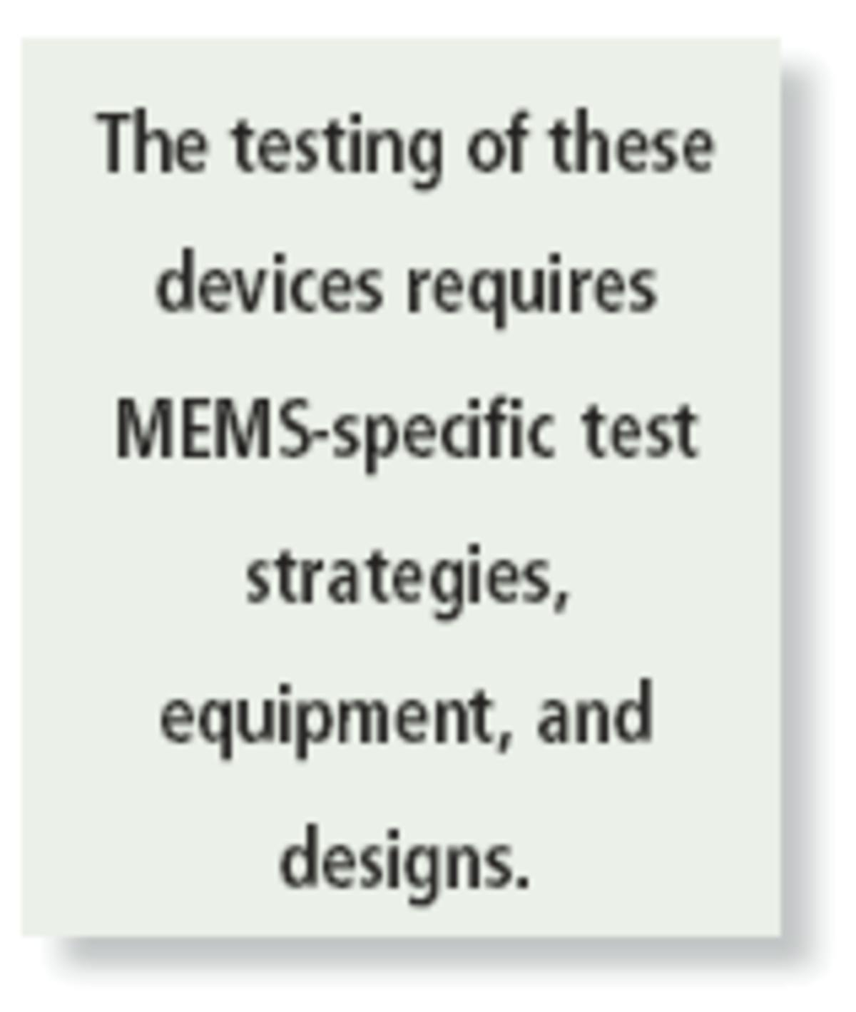 Testing MEMS at Wafer Level | Electronic Design