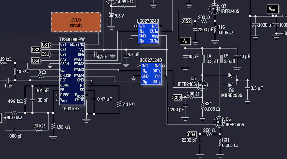 Multiphase Boost Converter Powers Car Audio Amp | Electronic Design
