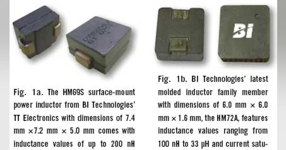 Inductor Inkspace New Materials Permit Inductors to Keep Pace with Smaller Systems ...