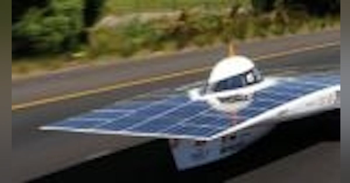 Solar car wins with Sharp cells | Electronic Design
