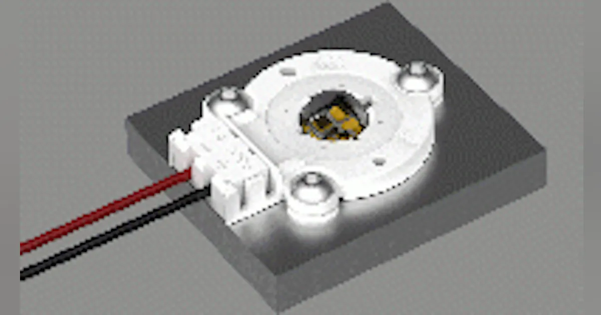 Led Pvc Socket Solderless LED socket maximizes optical efficiency | Electronic Design