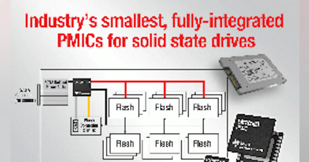 Texas Instruments Power Management Ics Tiny power management ICs feature power-saving deep sleep mode ...