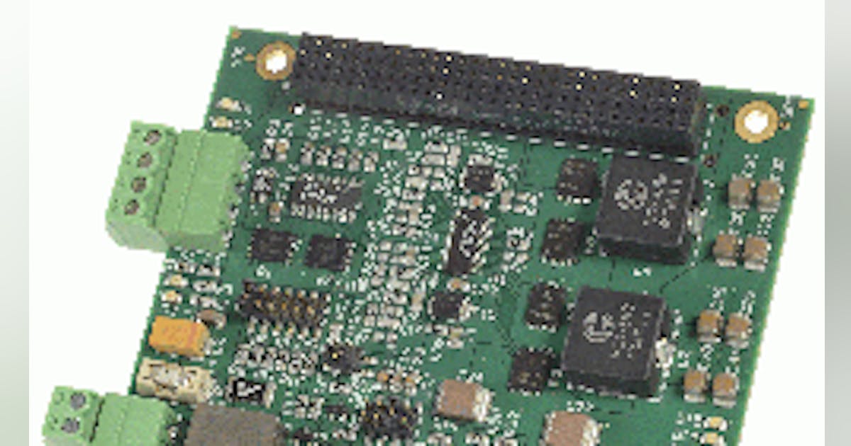 Power supply modules suit remote applications requiring renewable power ...