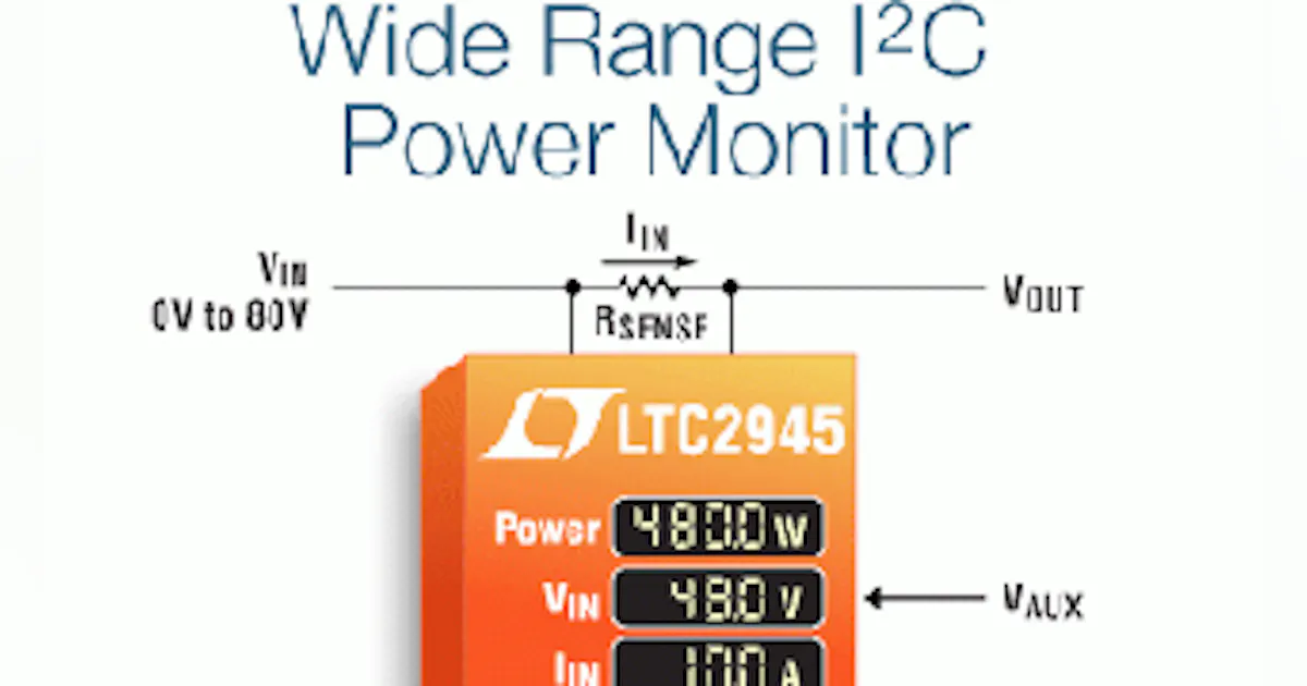 Power monitor suits telecom, industrial, automotive applications ...