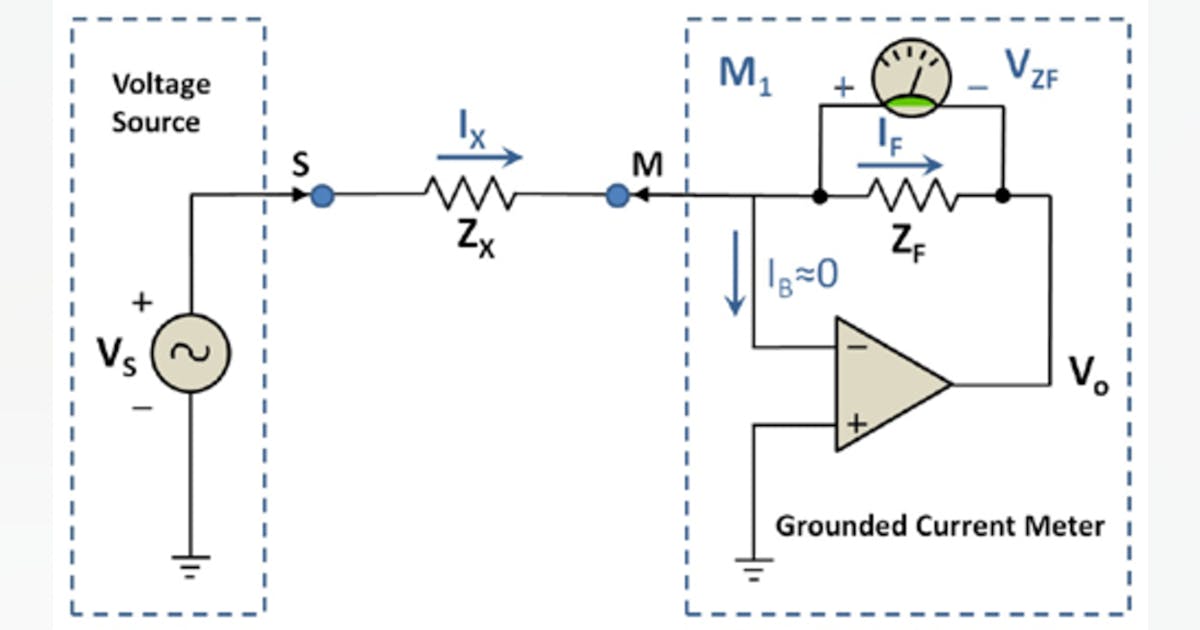 Principles of Analog In-Circuit Testing Circuit Diagram