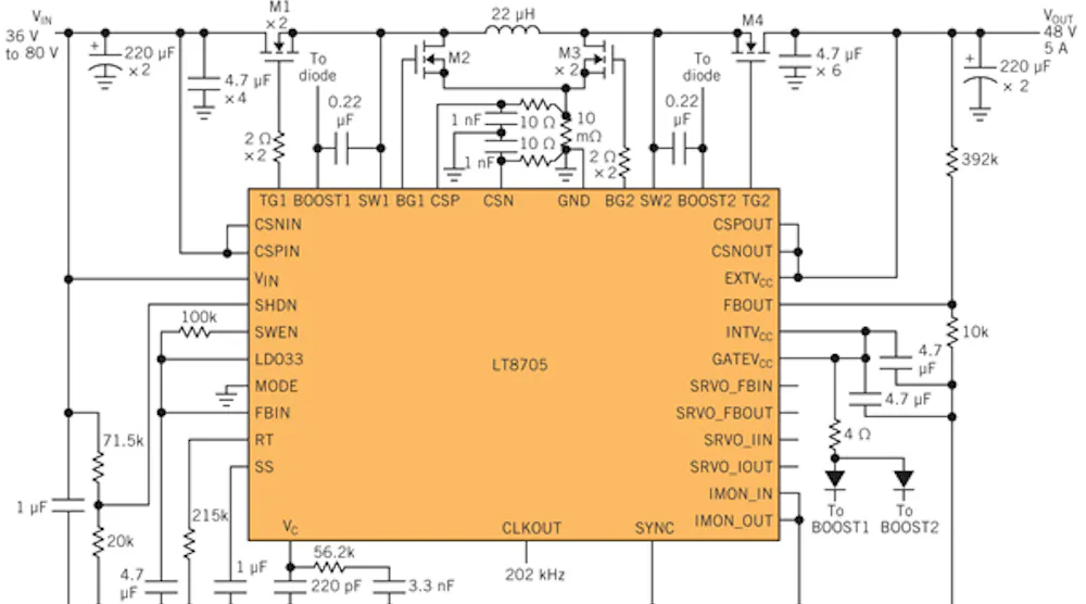 Synchronous 4-Switch Buck-Boost DC/DC Controller | Electronic Design