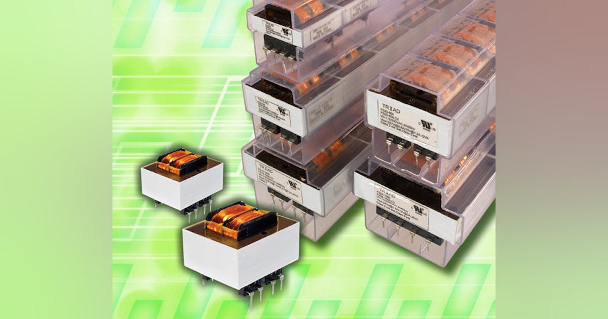 UL Class 2/3 PC Mount Split Pack™ Transformers | Electronic Design