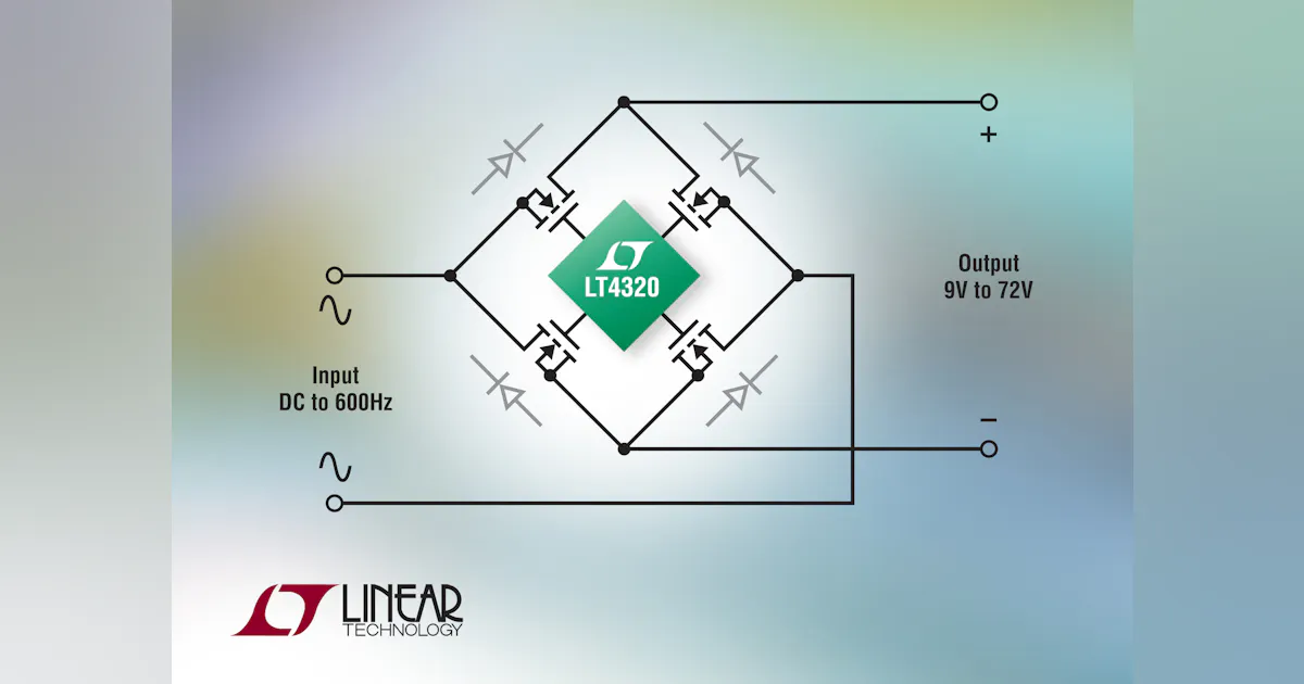 Ideal Diode Bridge Controller | Electronic Design