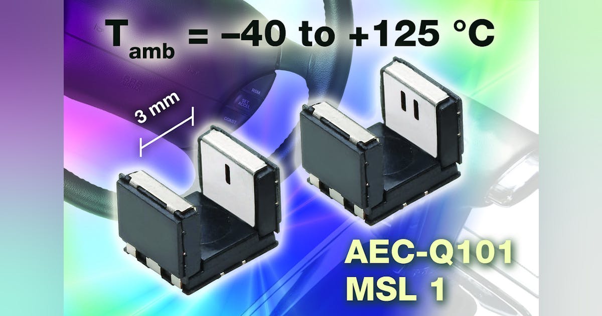 SMD Transmissive Optical Sensors for Automotive and Industrial ...