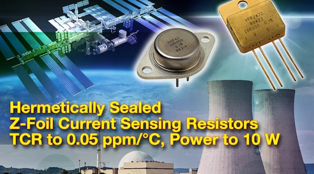 Precision Current Sensing Resistors Exhibit Low TCR | Electronic Design