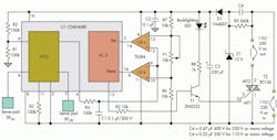 Based on a standard PLL IC, comparator, and triac, this circuit provides a low-cost capacitance touch switch for the ac line and is relatively insensitive to ambient temperature and dc-supply rail drift. Based on a standard PLL IC, comparator, and triac, this circuit provides a low-cost capacitance touch switch for the ac line and is relatively insensitive to ambient temperature and dc-supply rail drift.