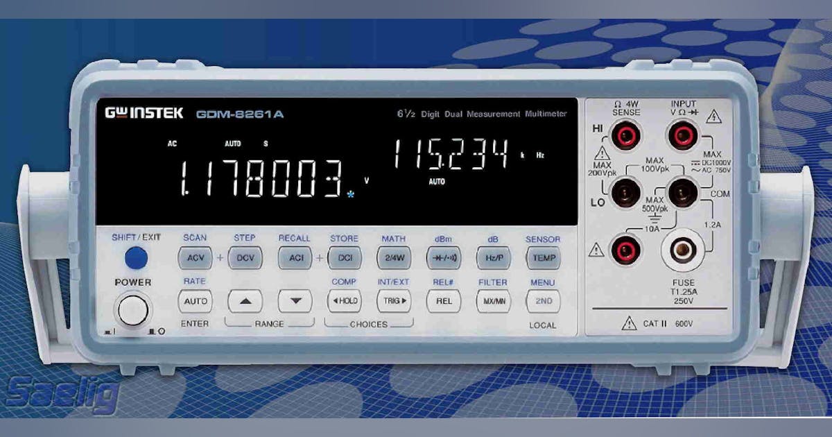 High-Precision 6 ½ Digit Digital Multimeter | Electronic Design