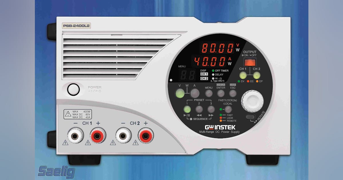 Programmable DC/DC Supply Outputs 400 Or 800 W | Electronic Design