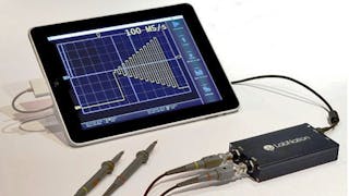 First 100MS/s Open Source Oscilloscope for iPad, Android and PC Electronic Design