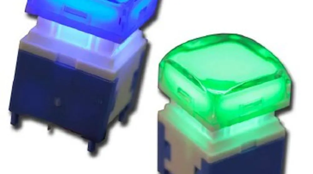 Rgb Button Terminals RGB Illuminated Pushbutton Switch | Electronic Design