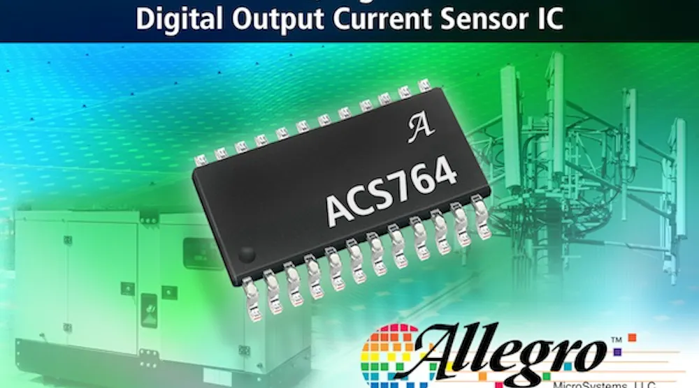 Low Noise, High Precision Digital Output Current Sensor IC | Electronic ...