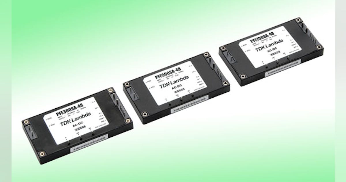 High Efficiency AC-DC Full-Brick Power Modules | Electronic Design