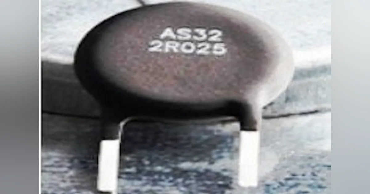 RoHS-2-Certified Inrush Current Limiters, NTC Thermistors | Electronic ...