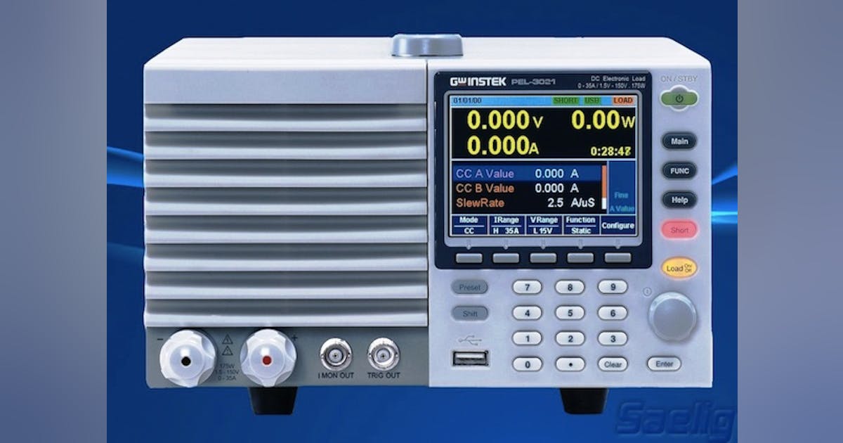 Single-Channel Programmable DC Electronic Loads | Electronic Design