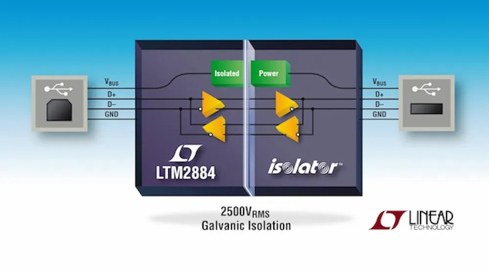 Isolator Module Function USB µModule Isolator With Power Protects Hubs & Peripheral Ports ...