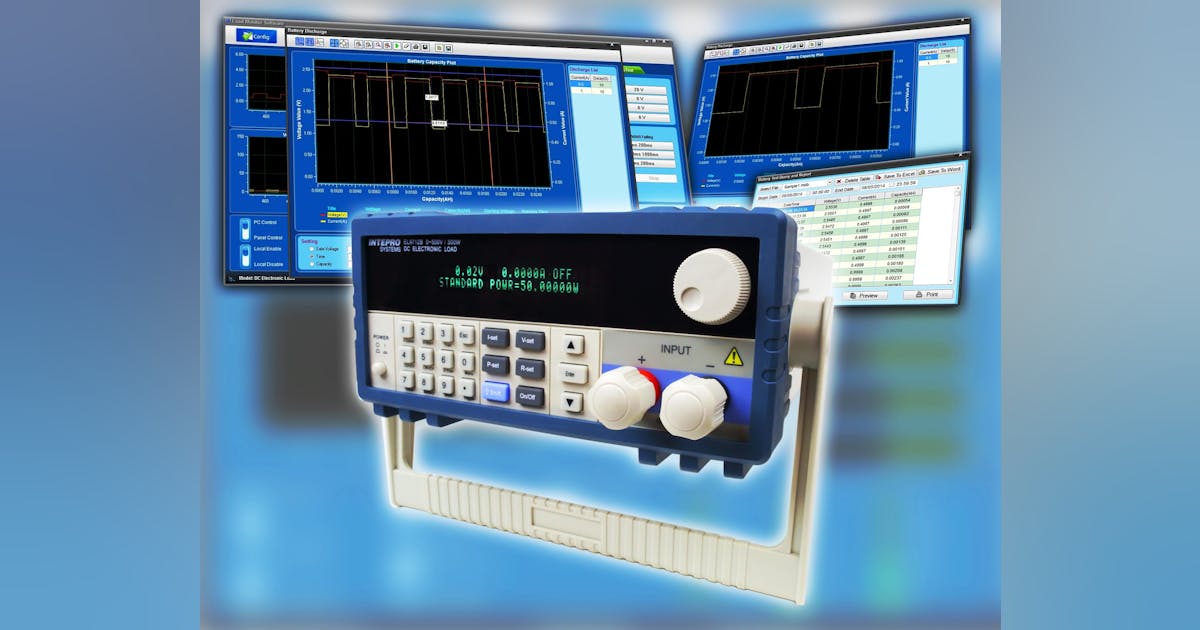 Battery Testing Made Simple with Electronic Load Circuit Diagram