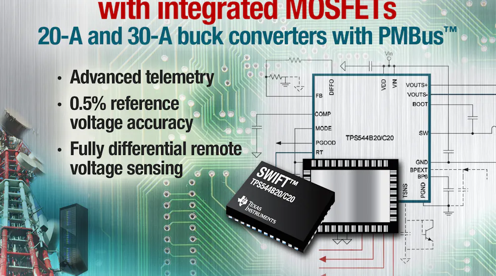 High-Current PMBus Converters with Integrated MOSFETs | Electronic Design