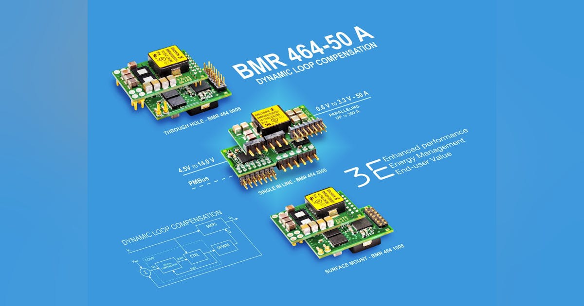 Dynamic Loop Compensation and Boosts Output To 50A in Digital Point-Of ...