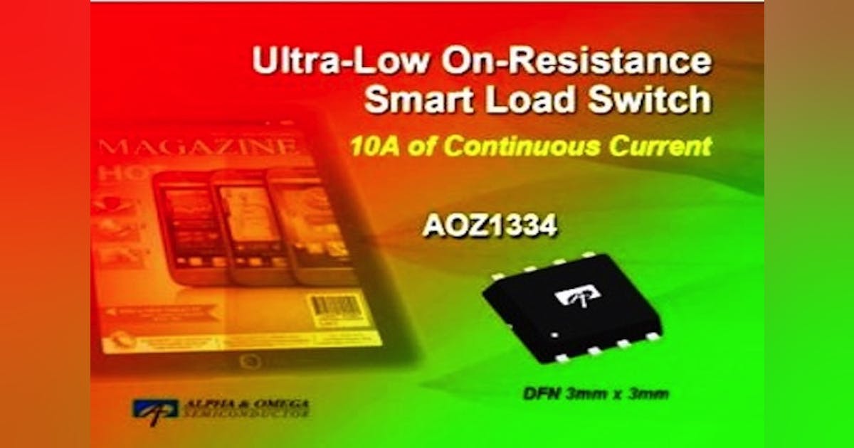 Single-Channel EZPower™ Smart Load Switch | Electronic Design