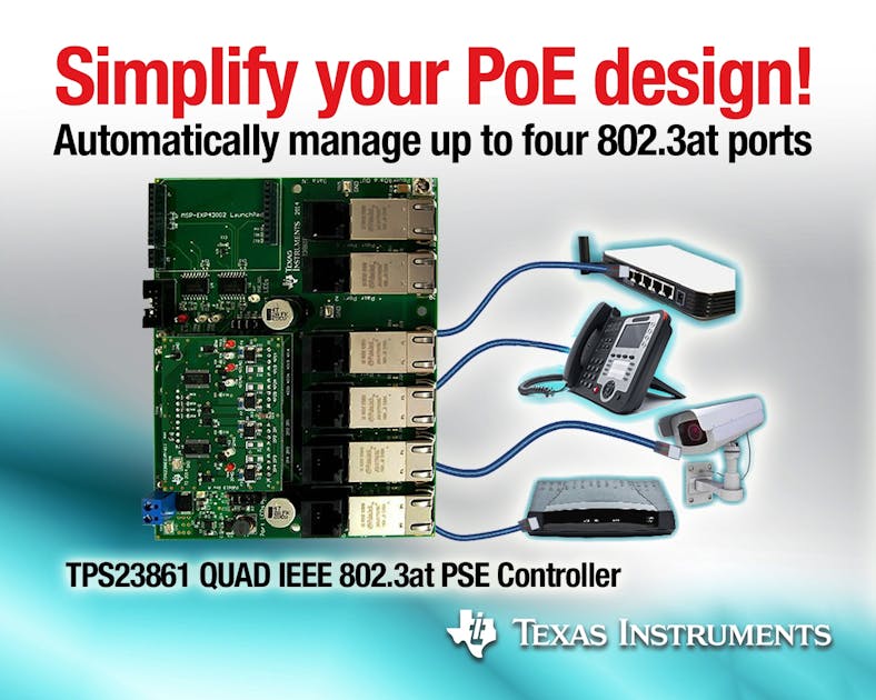 Two-Layer Evaluation Module and Reference Design Simplify PoE