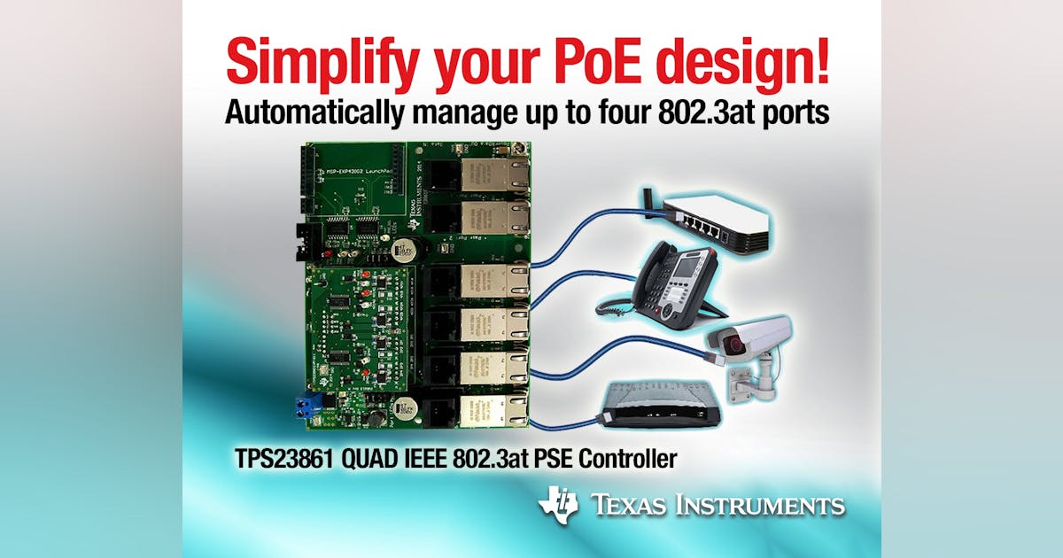 Two-Layer Evaluation Module and Reference Design Simplify PoE