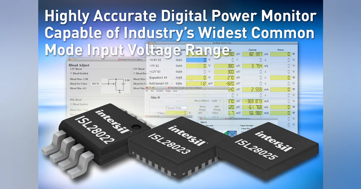 Ic Power Computer Monitor Accurate Digital Power Monitor | Electronic Design