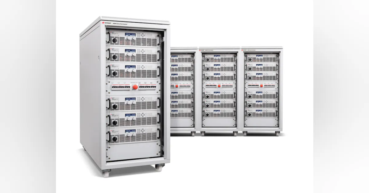 Keysight debuts prewired rack for high-power DC applications ...