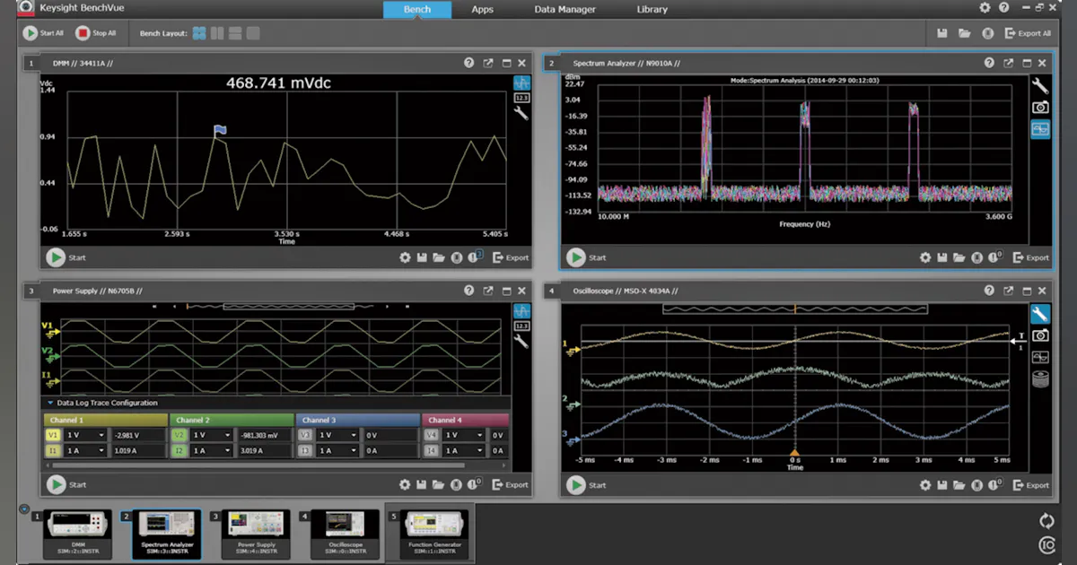 Benchview Application supports connectivity, visibility | Electronic Design
