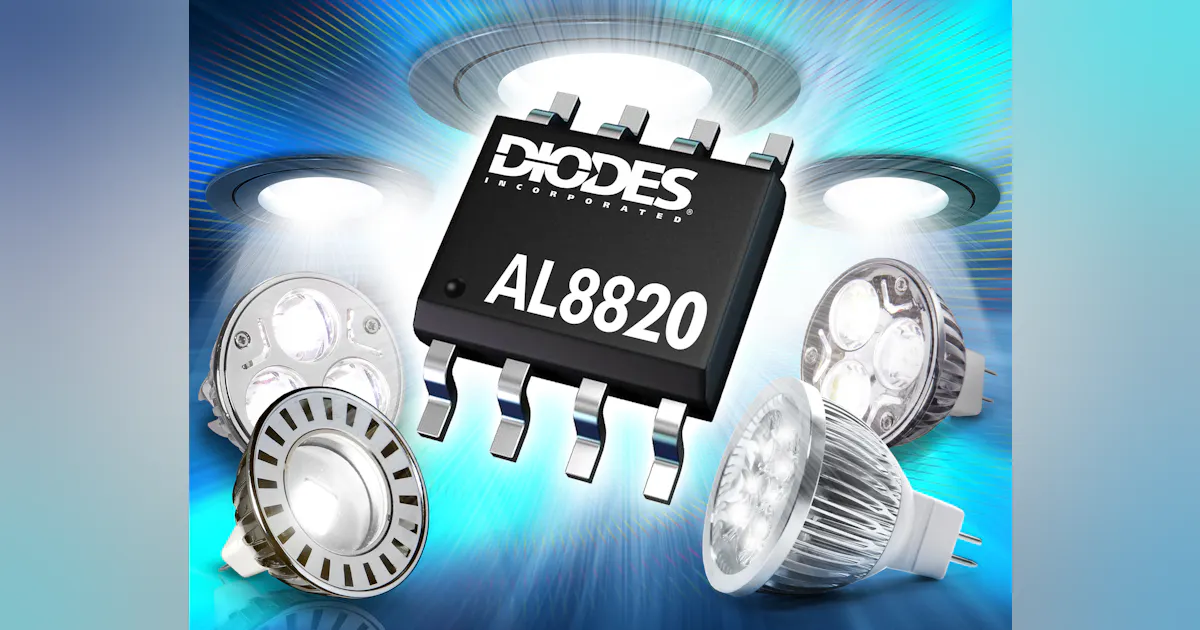LED Driver from Diodes Offers High E-Transformer Compatibility in Non ...