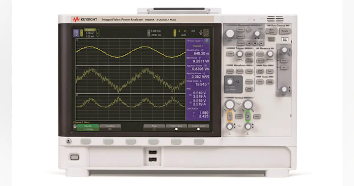 Power Analyzer Optimizes Power Conversion System Designs | Electronic ...