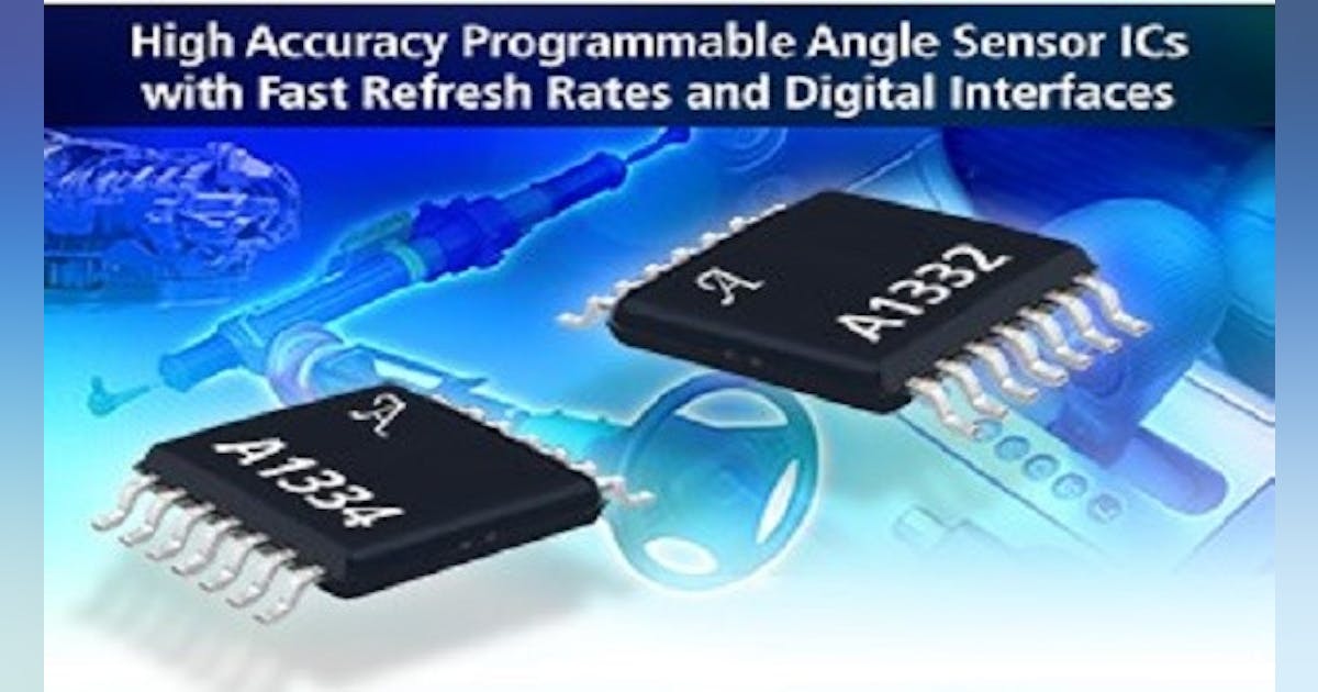 Precision Hall-Effect Angle Sensor ICs Suits Automotive Apps ...