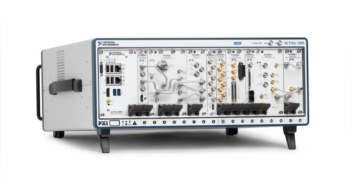NI debuts Xeon-Based PXI controller and high-bandwidth chassis ...