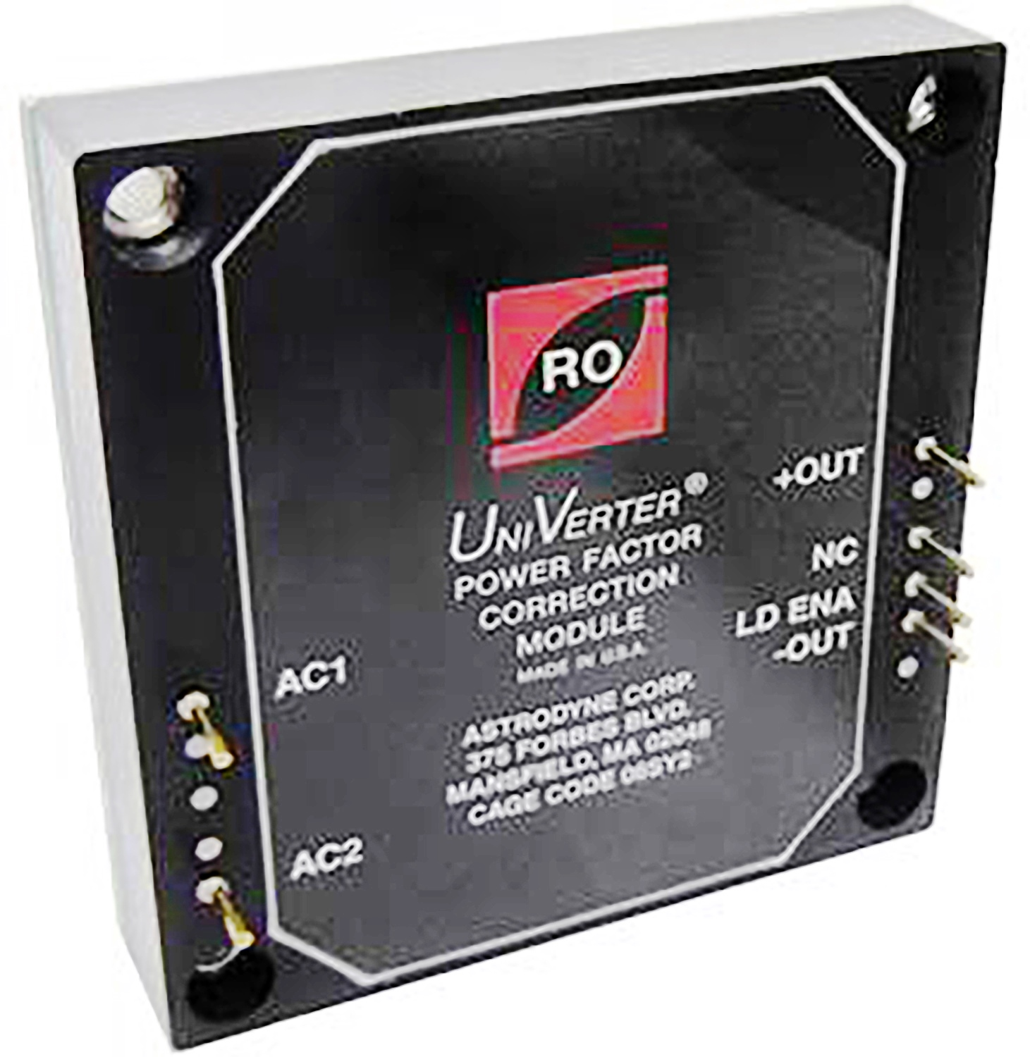 COTS AC/DC Power Factor Correction Front End Module Offers Compact Size