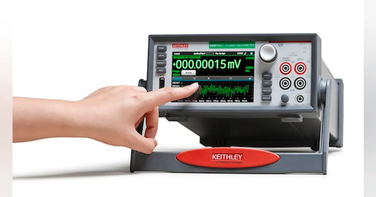 Graphical Sampling Digital Multimeter | Electronic Design