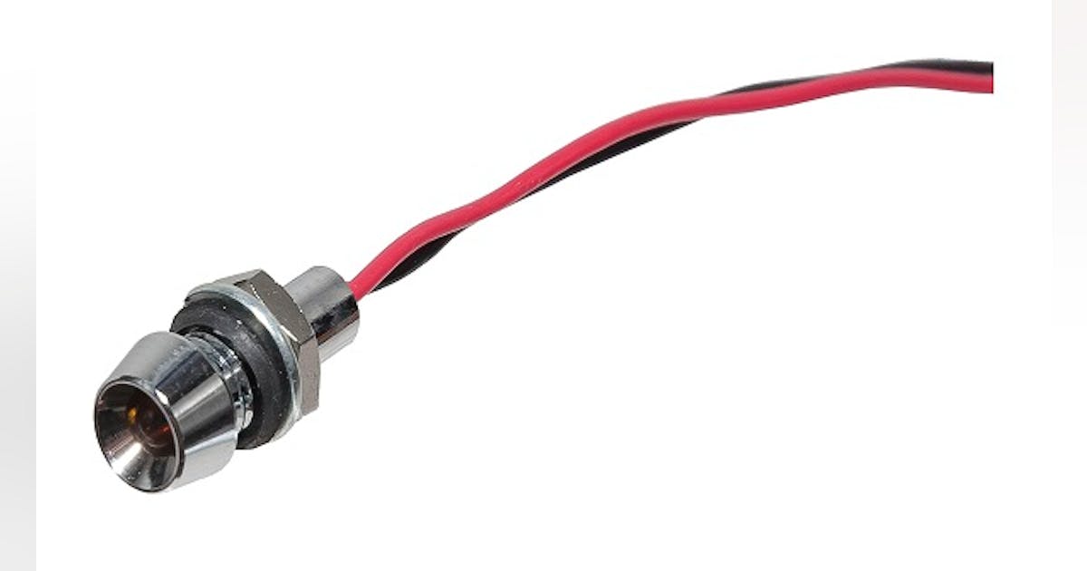 Watertight LED Panel Mount Indicator | Electronic Design