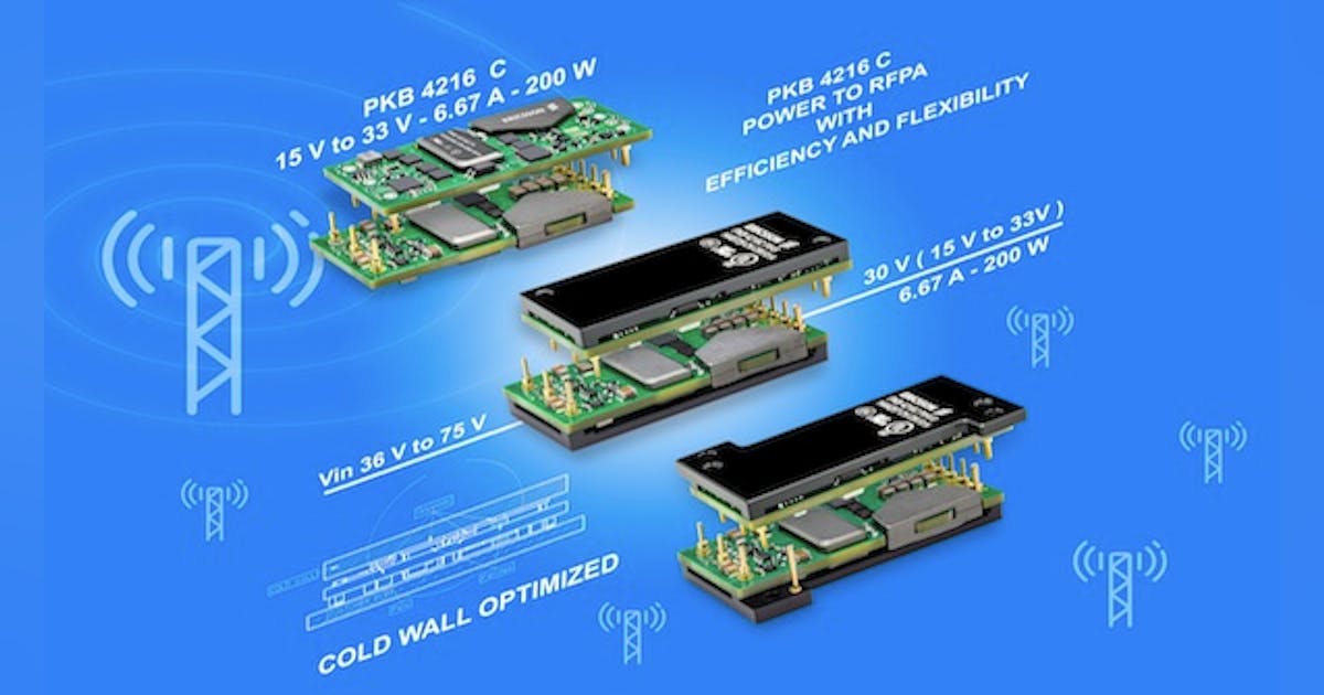 200 W Power Module with Ultra-Wide Output Voltage Range | Electronic Design