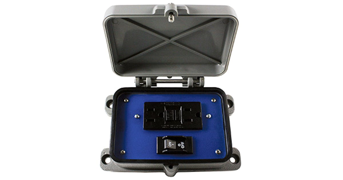 Remote Access Interface with GFCI AC Outlet and Circuit Breaker ...