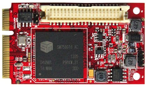 Pci outlet express msata