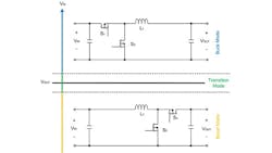Figure 2. Optimized operation modes and their equivalent circuits. Figure 2. Optimized operation modes and their equivalent circuits.