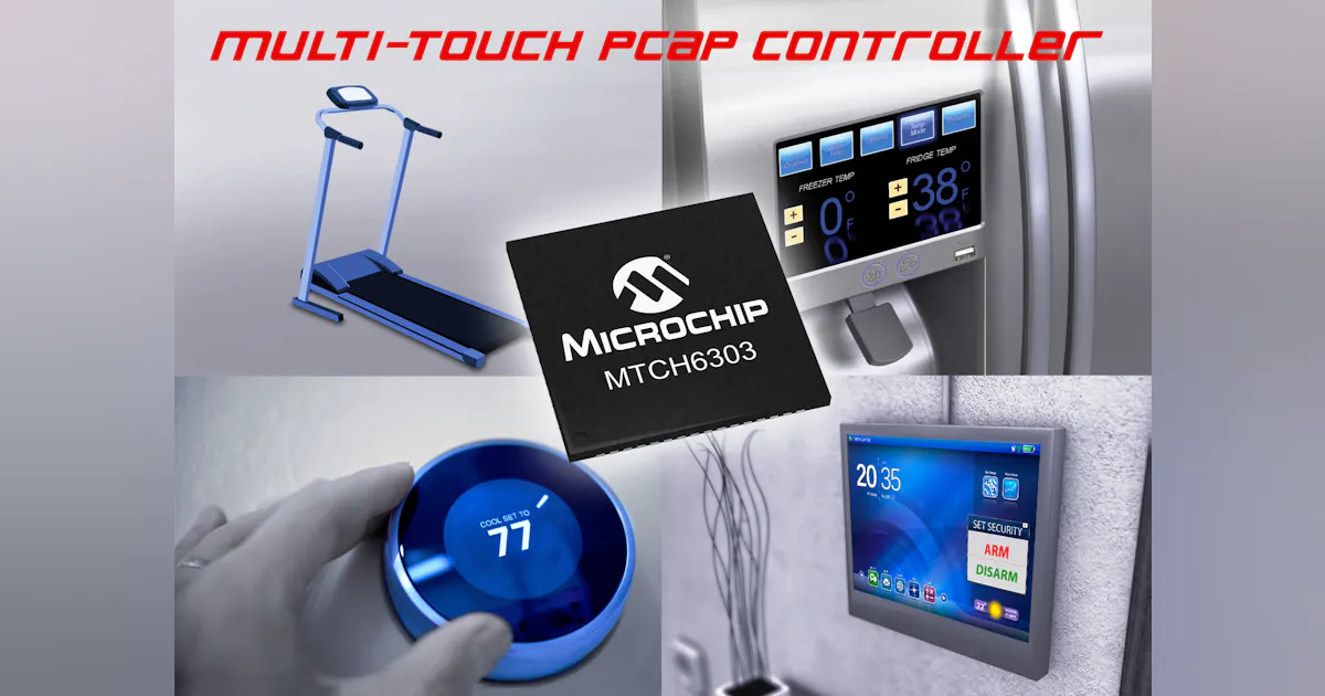Microcontroller Using Touch Screen Projected-Capacitive Touch Screen Controller With Noise-Robust ...