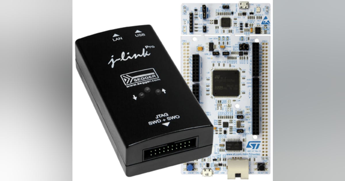 SEGGER debug technology available for STM32 MCU boards | Electronic Design
