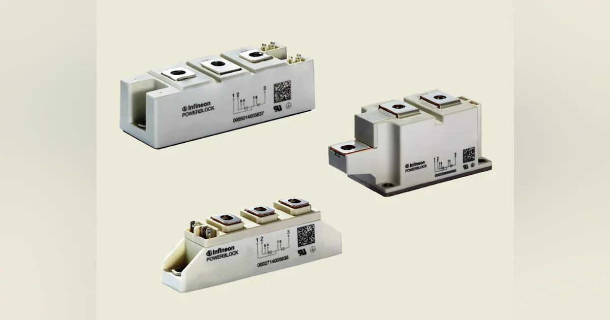 Thyristor Modules Address Cost-Sensitive Applications | Electronic Design