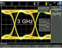 3. The same 1.2-GHz signal on a 3 GHz-bandwidth. Notice the difference that bandwidth makes for your measurements. 3. The same 1.2-GHz signal on a 3 GHz-bandwidth. Notice the difference that bandwidth makes for your measurements.